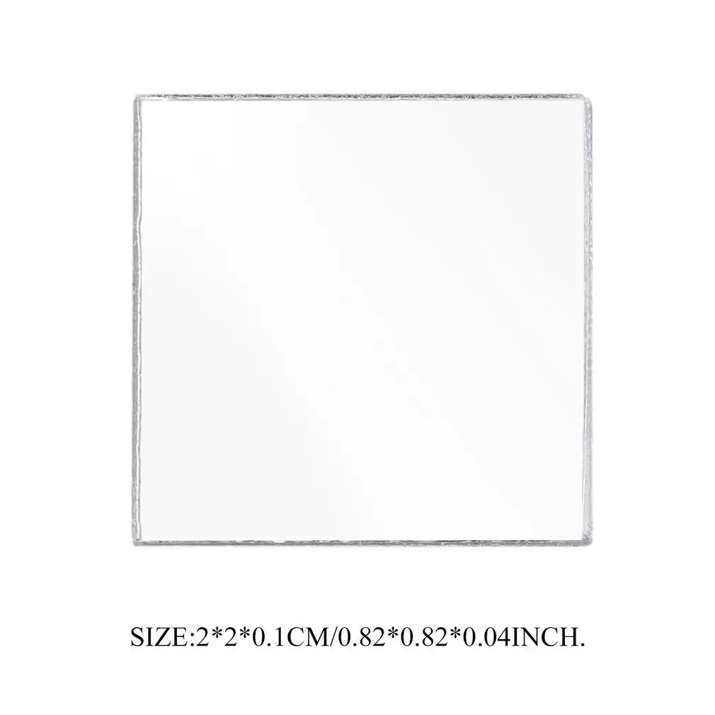 

100 Pieces Mirror Tile Popular DIY Wall Sticker 3D Decal Mosaic House Home Room Decoration Stick For Modern Rooms Drop Shipping