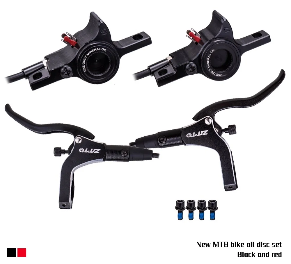 

MTB Bike Hydraulic Disc Brake CNC Bicycle Calipers Dual Piston Rotor Oil Ebike Intelligent Power Cut Off Electric Sensor