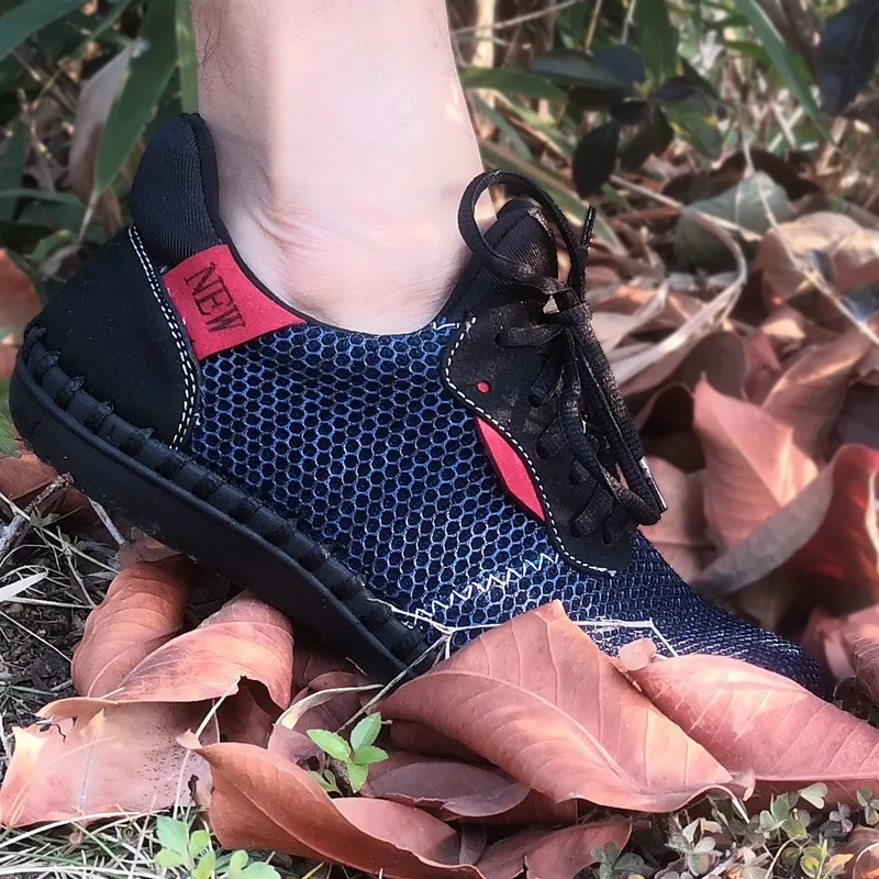 

New 2021 Breathable Mesh Mens Walking Shoes Sneakers Swimming Beach Aqua Shoes Footwear Zapatilla Deportivas Hombre Size 38-47