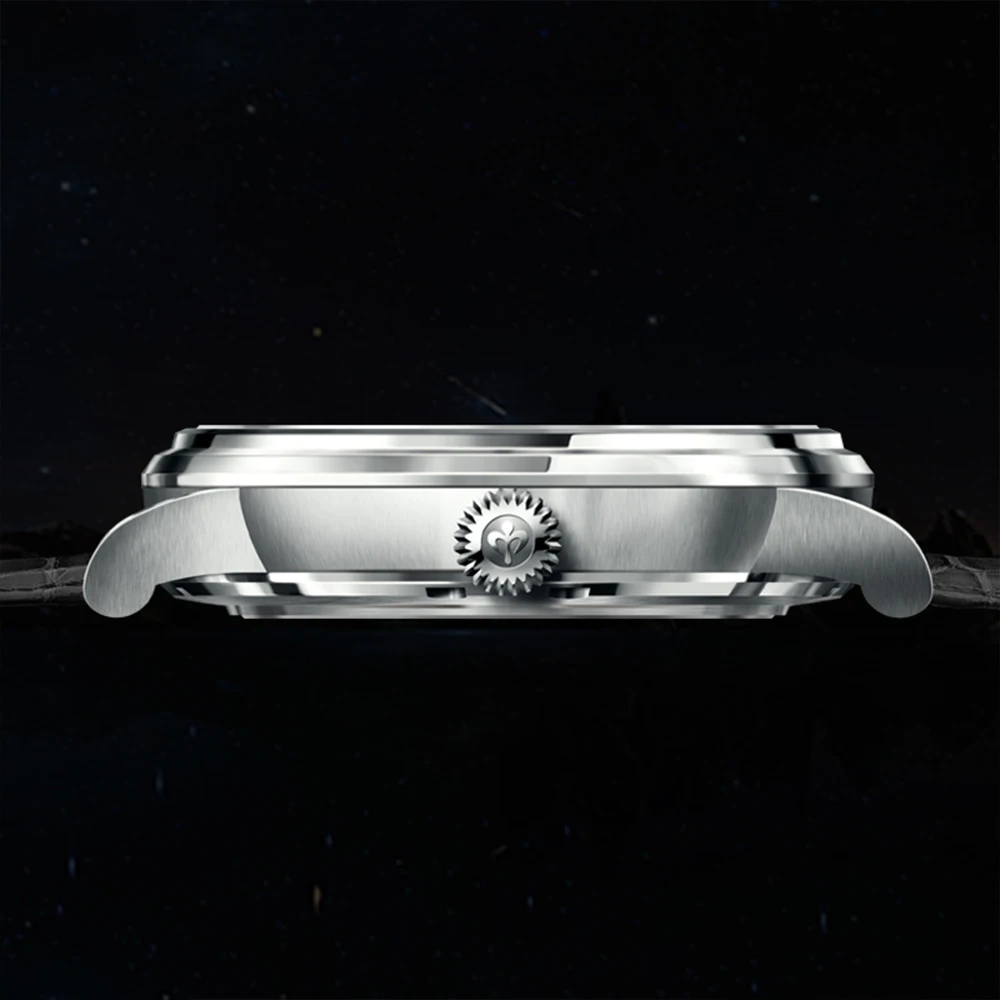 Часы наручные Poniger Мужские механические повседневные автоматические деловые с