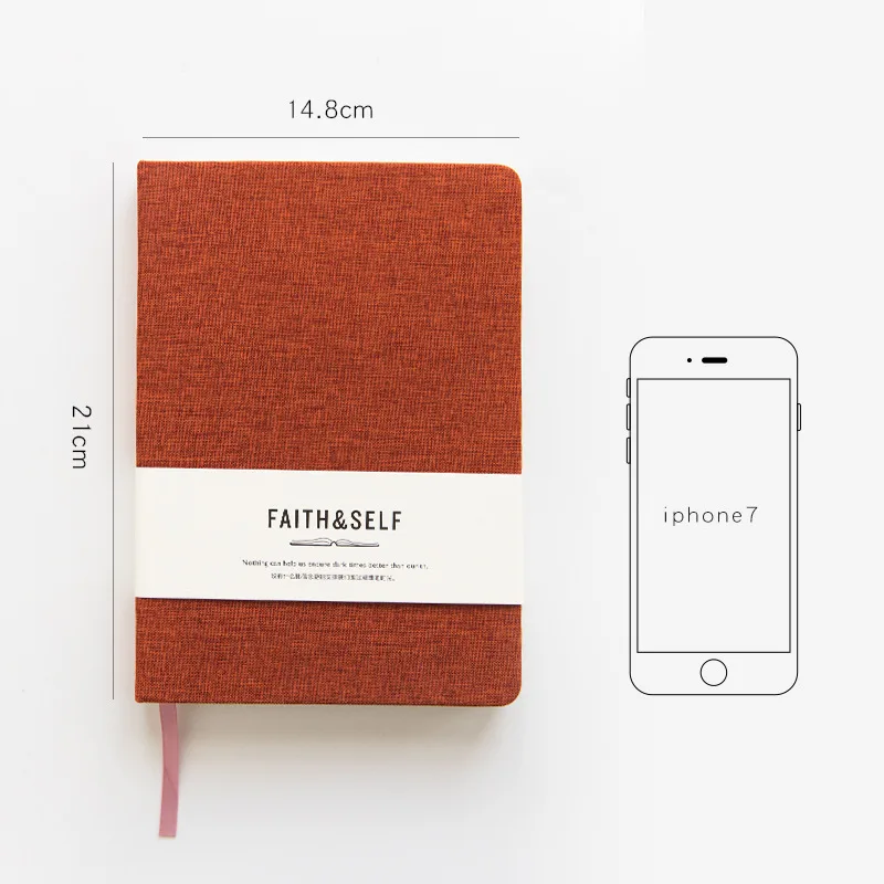 A5 A6 милая холщовая Обложка настольная книга блокнот на 2020 месяц неделя