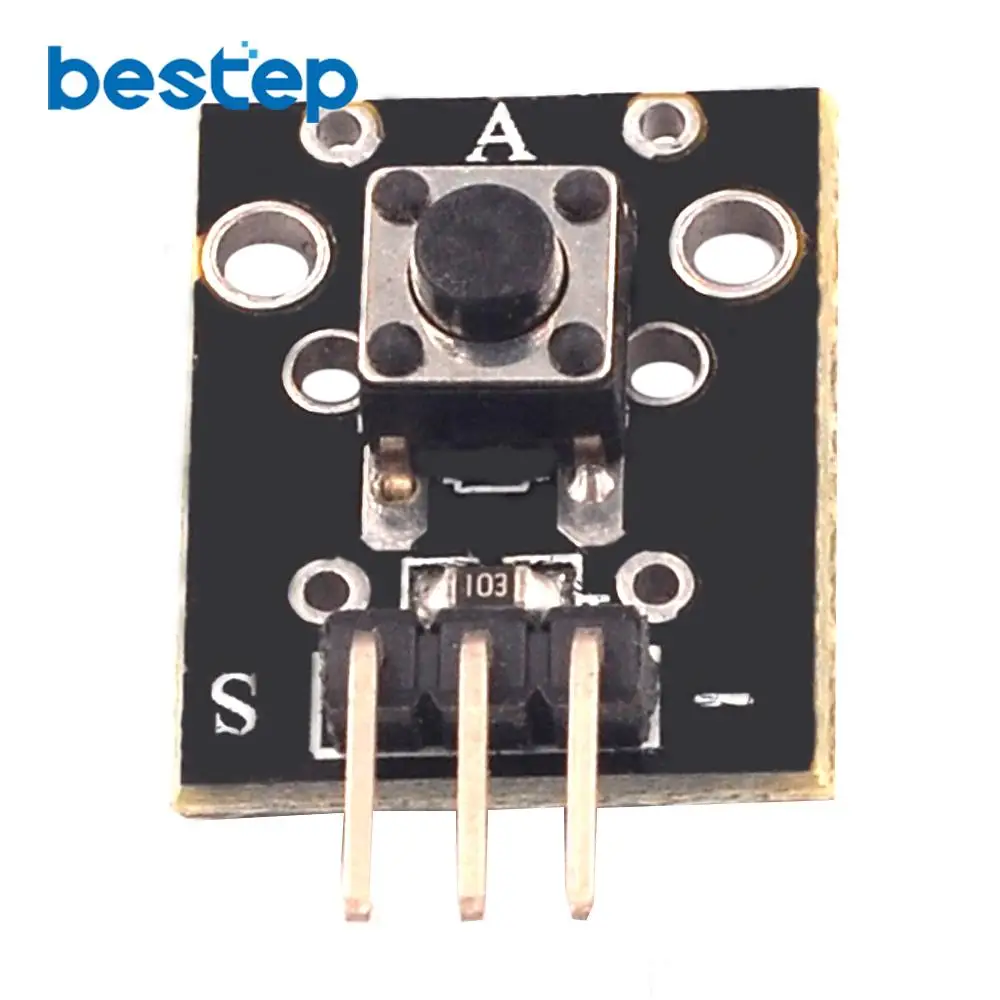 KY 004 3 контактный кнопочный переключатель модуль датчика для Arduino Diy стартовый