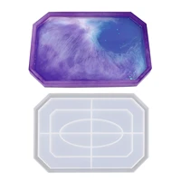 square tray resin mold silicone irregular resin silicone mold coaster mold epoxy resin jewelry diy apparel sewing fabric