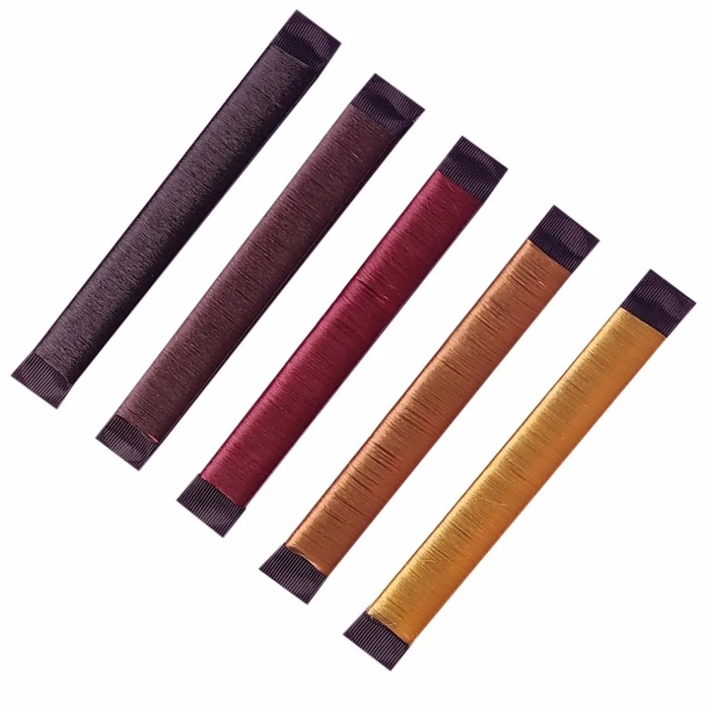 6 цветов DIY легкая машинка для завивки волос бигуди Braiders эластичная резинка