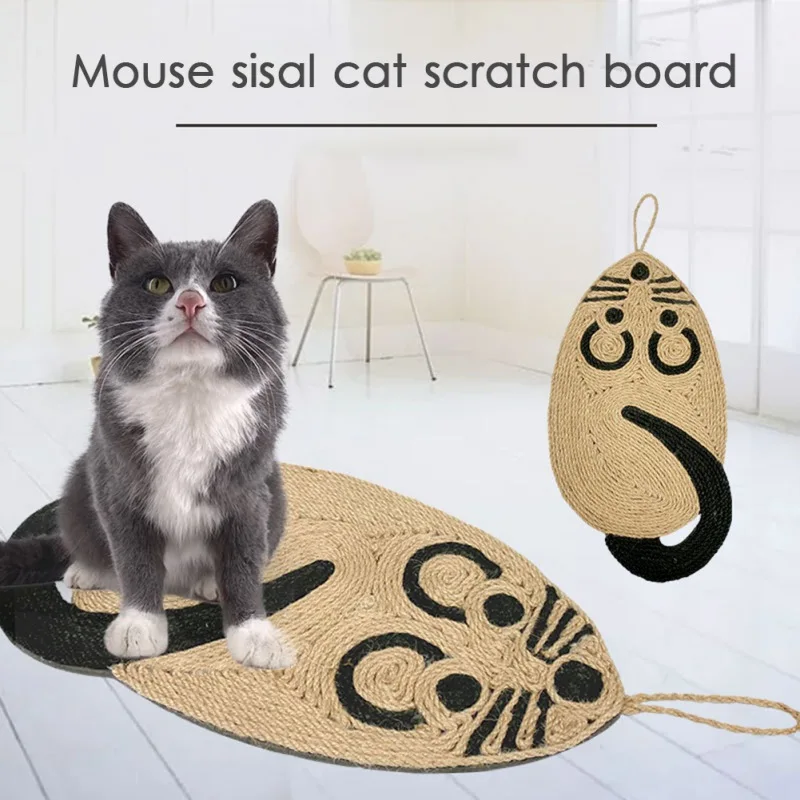 

Cat Scratch Pad Cat Corrugated Pad Mouse Sisal Scratching Posts Kitten Corrugated Paper Pad Cats Grinding Nail Scraper Pet Toys