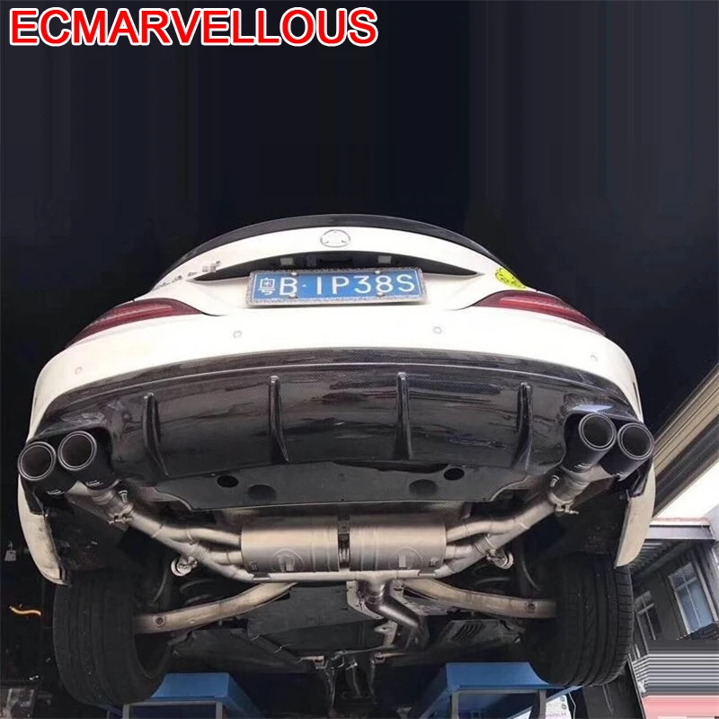 Автомобильный декоративный задний диффузор тюнинг губа для бампера Mercedes Benz CLA Class