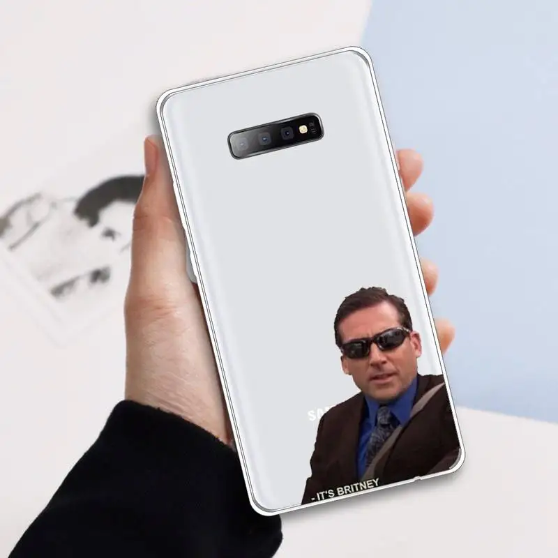 

The Office Phone Case Transparent For Samsung Galaxy A 71 21s S note 8 9 10 plus 20 ultra
