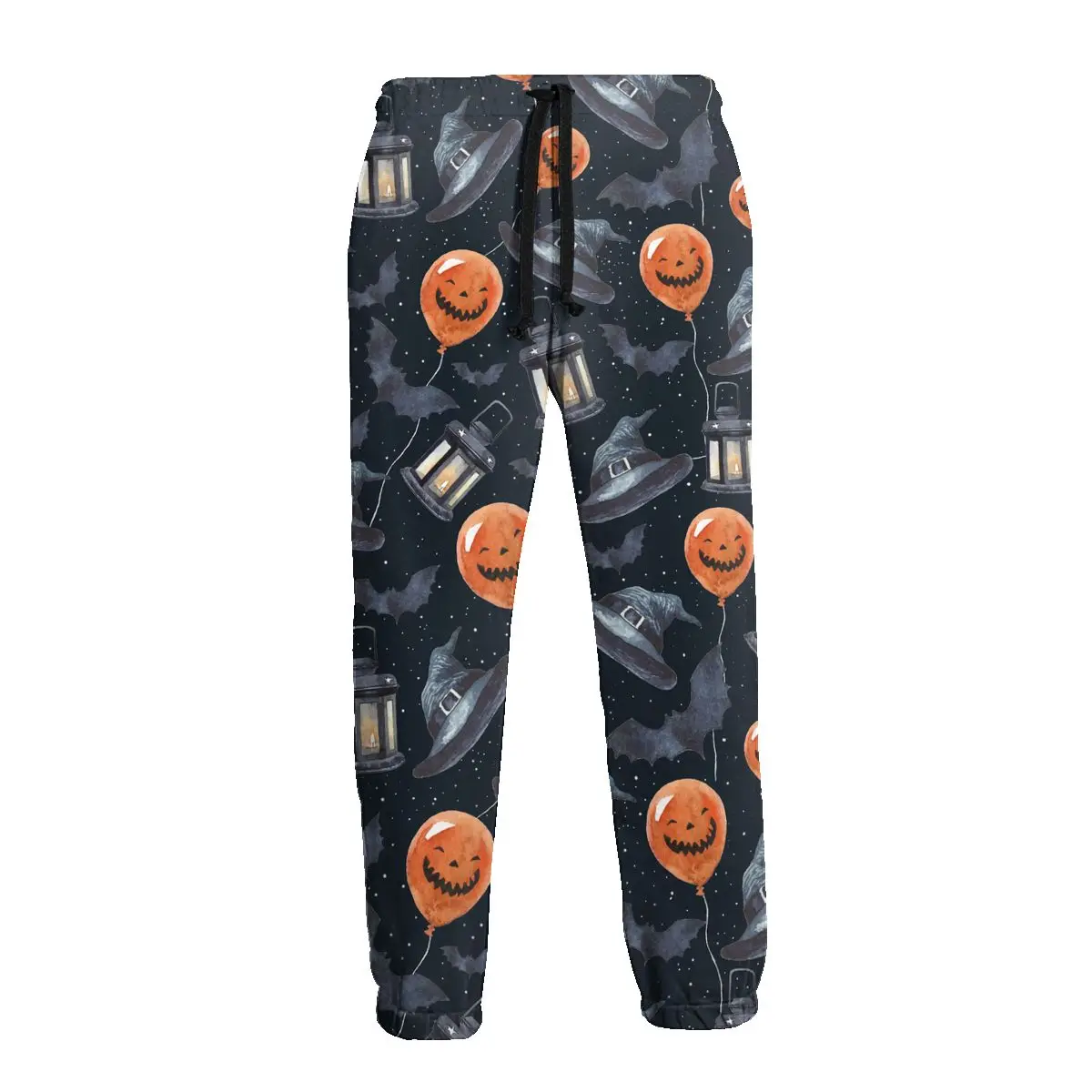

Трико на Хэллоуин, мужские брюки с забавным принтом, Джоггеры для бега, повседневные брюки из полиэстера оптом