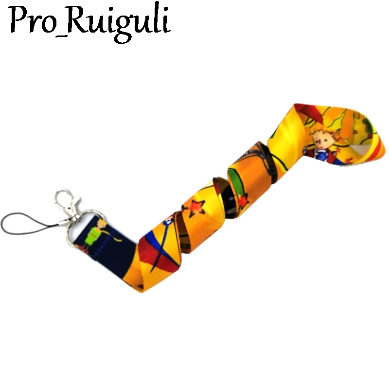 С принтом Маленький принц шейный ремешок брелок мобильный телефон держатель