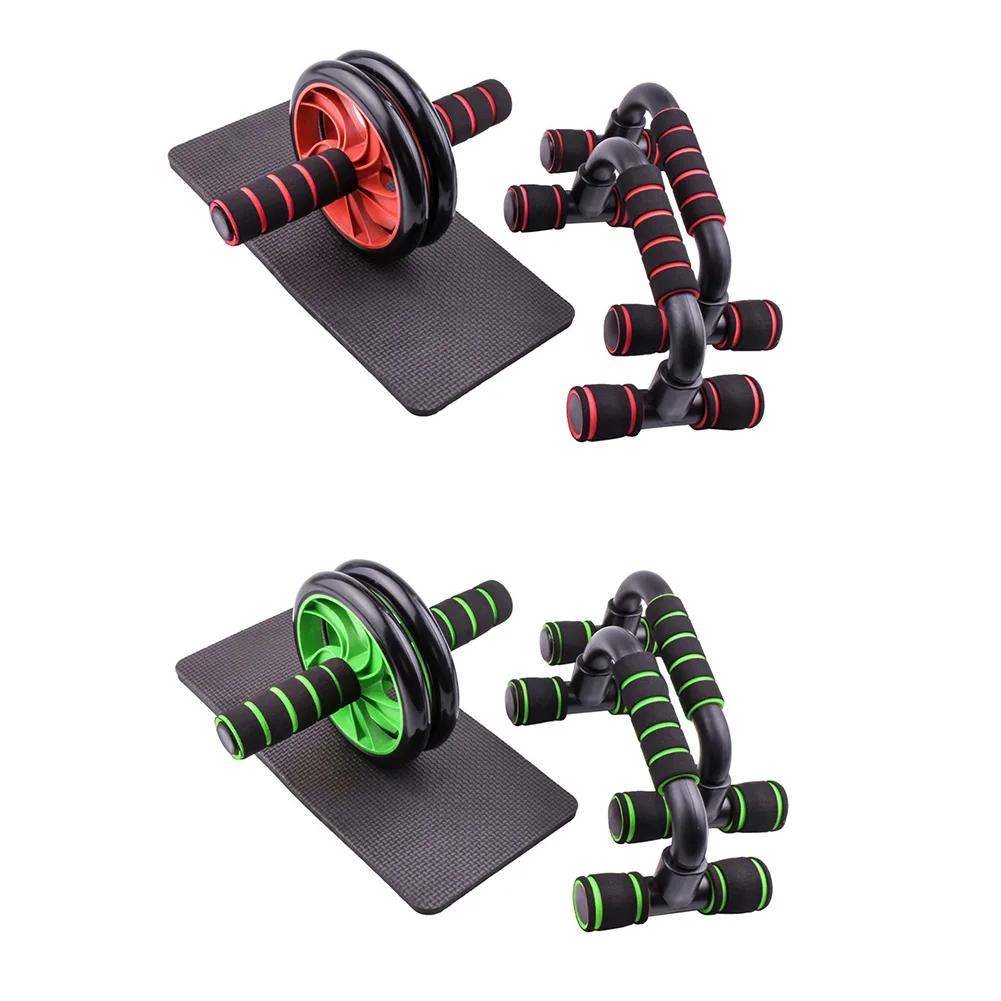 

Push Up Stand AB Roller Resistance Bands Sets GYM Fitness Equipment Workout Exercise At Home Sport Bodybuilding Exercise Bars