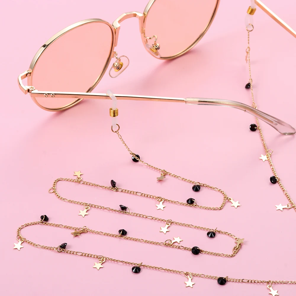 

Anti-slip Pearl Beaded Eyeglass Strap Reading Glasses Hanging Chain Fashion Sunglasses Spectacles Holder Neck Cord Glasses Chain