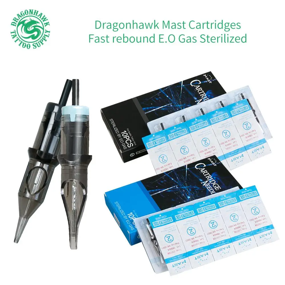 Dragonhawk новичок татуировки машина комплект мотор поворотная ручка Мощность иглы