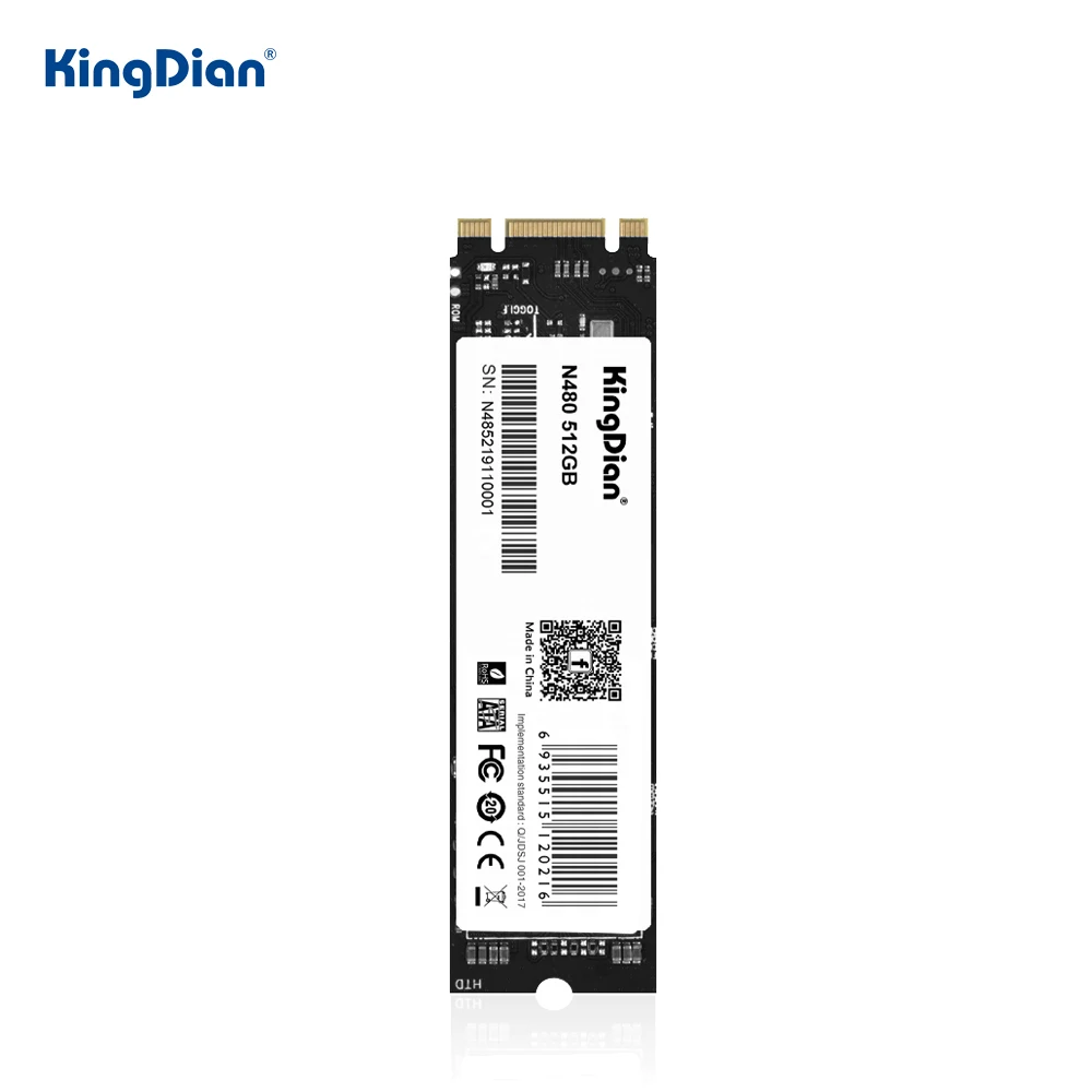 Жесткий диск KingDian м.2 SATA SSD 60 ГБ 120 240 128 256 512 ТБ HDD M2 NGFF 2280 мм Винчестер для компьютера