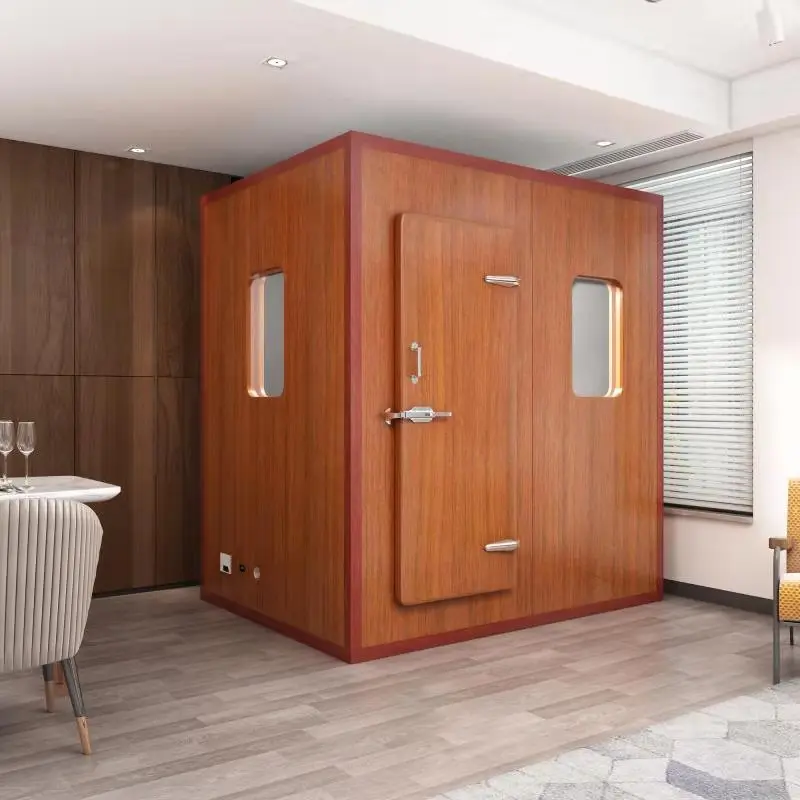 Звукопоглощающие студии звукозаписи из полиэфирного волокна с потолочной