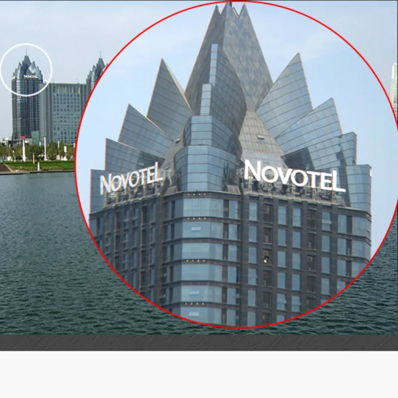 Карманный складной бинокль высокого качества с функцией ночного видения 30X60 Zoom