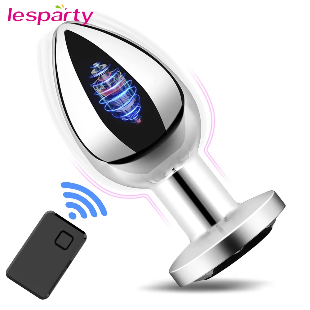 Нержавеющая сталь анальный Вибраторы для Для мужчин мастурбатор эротическая