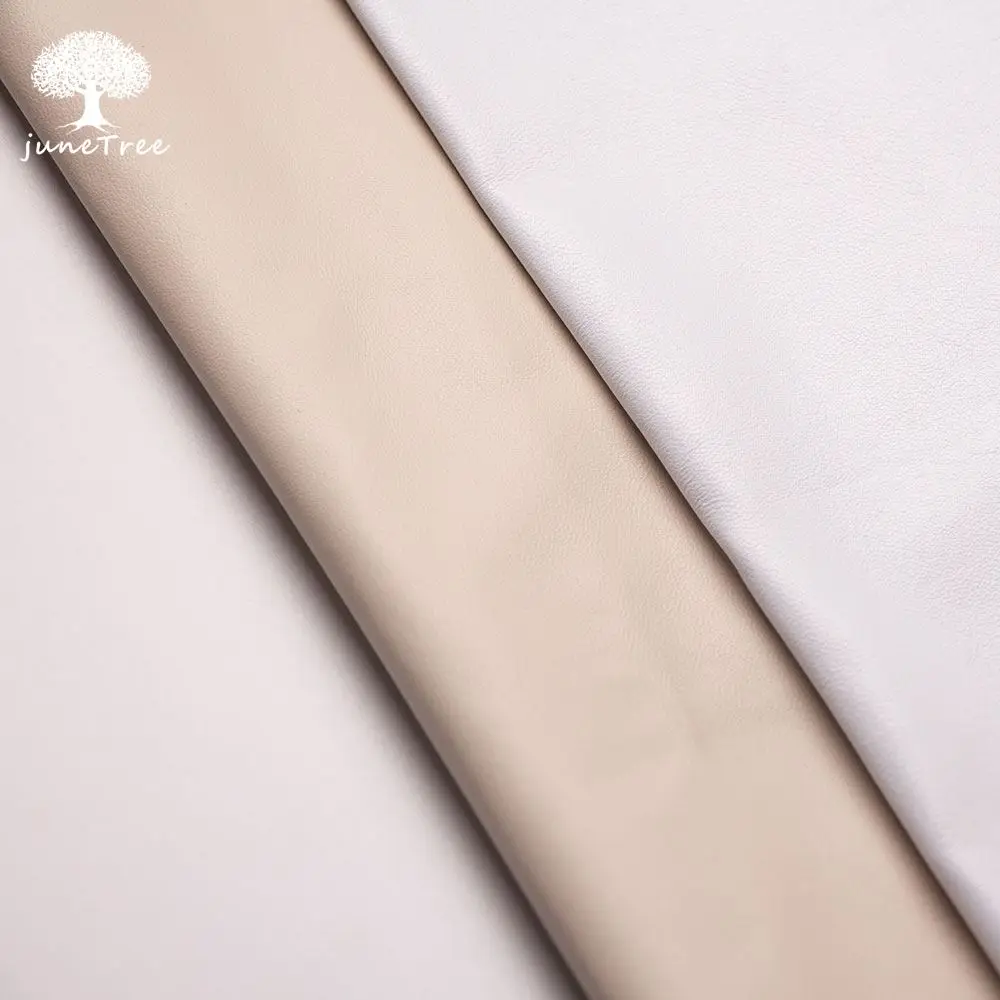 Junetree High quality white beige leather Sheep skin Genuine soft whole craft 0.5mm-0.9m thick | Дом и сад