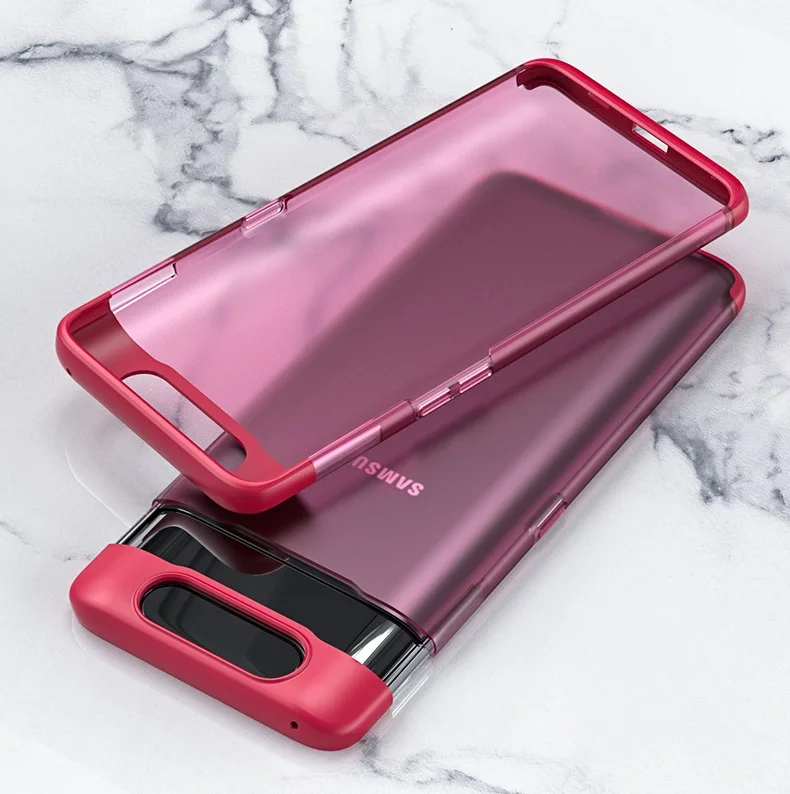 GKK Luxury Case for Samusng Galaxy A80 Case Translucent Fashion Hard PC Ultra Thin Matte Cover For Samsung A80 Case Coque Fundas