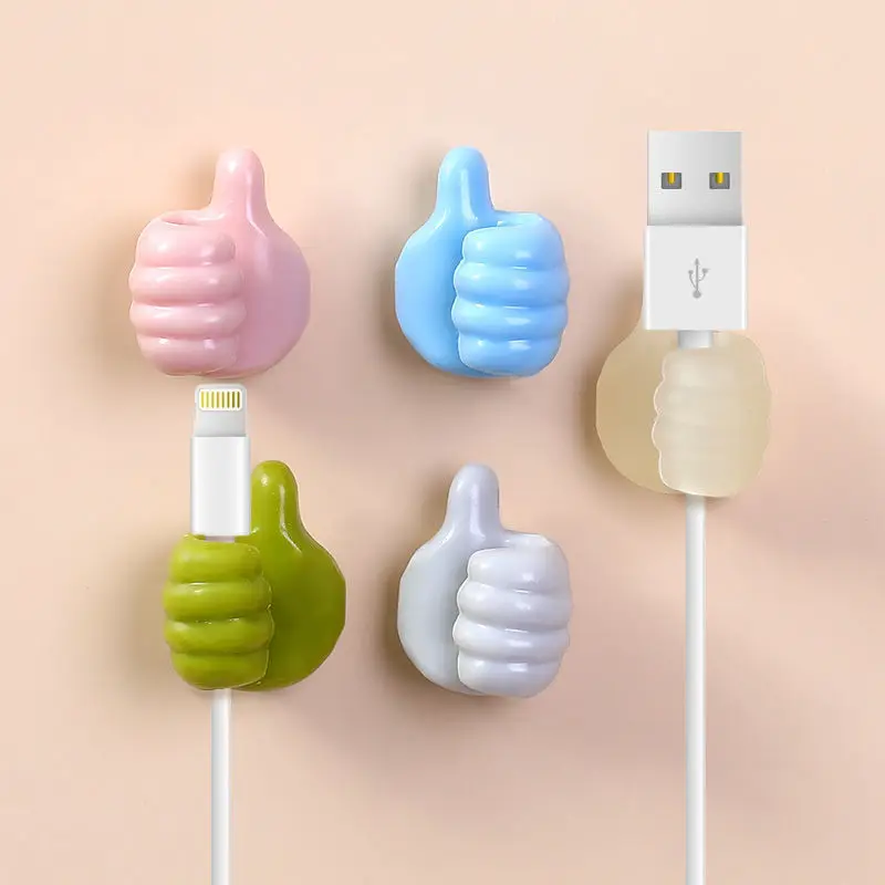 

Multifunctional Creative Data Wire Holder Cord Manager Wall Mounted Hoy Strong Seamless Punch-Free Hub Storage Clip