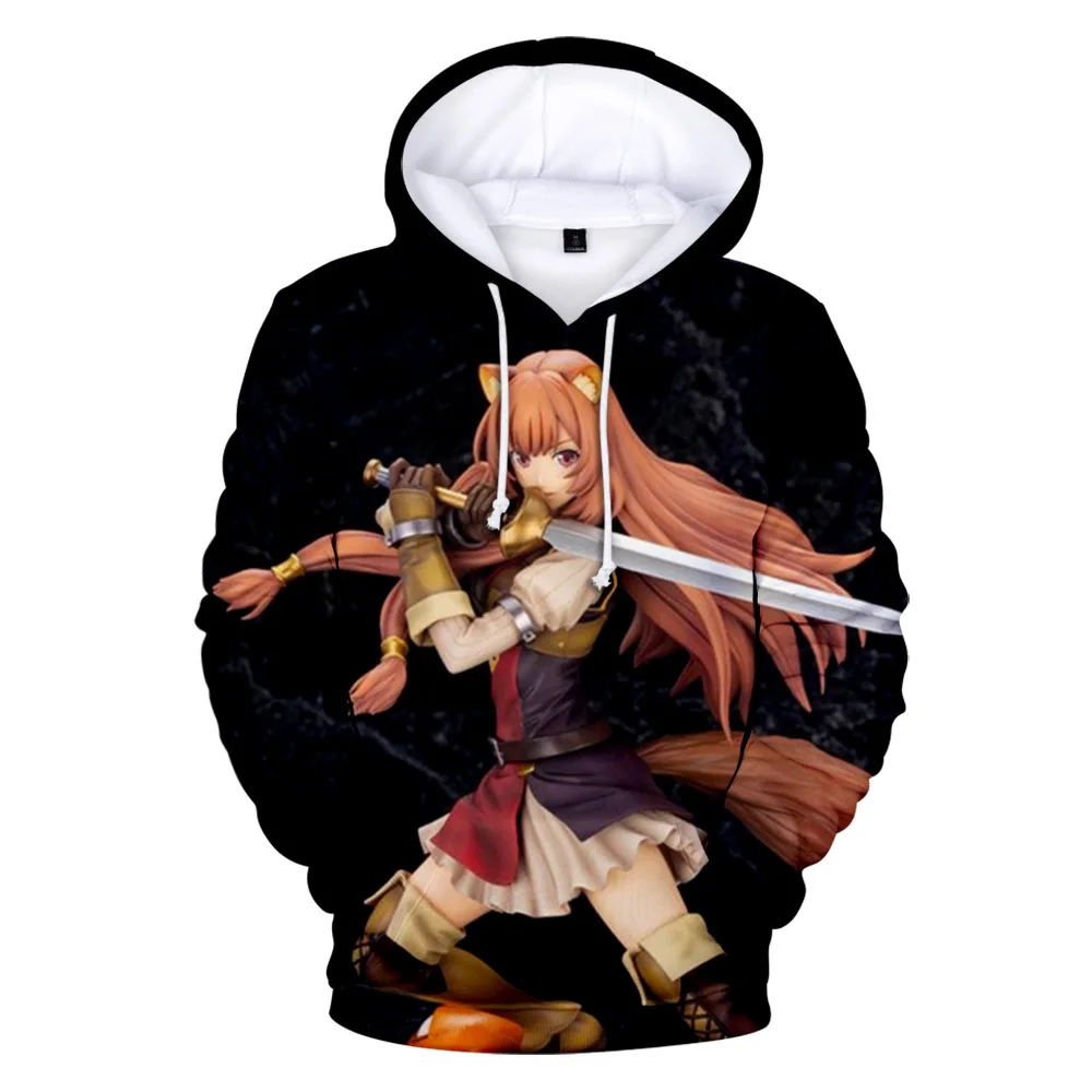 

Anime The Rising Of The Shield Hero 3D Printing Men Hoodie Japan Anime Plus Size Sweatshirt 5XL