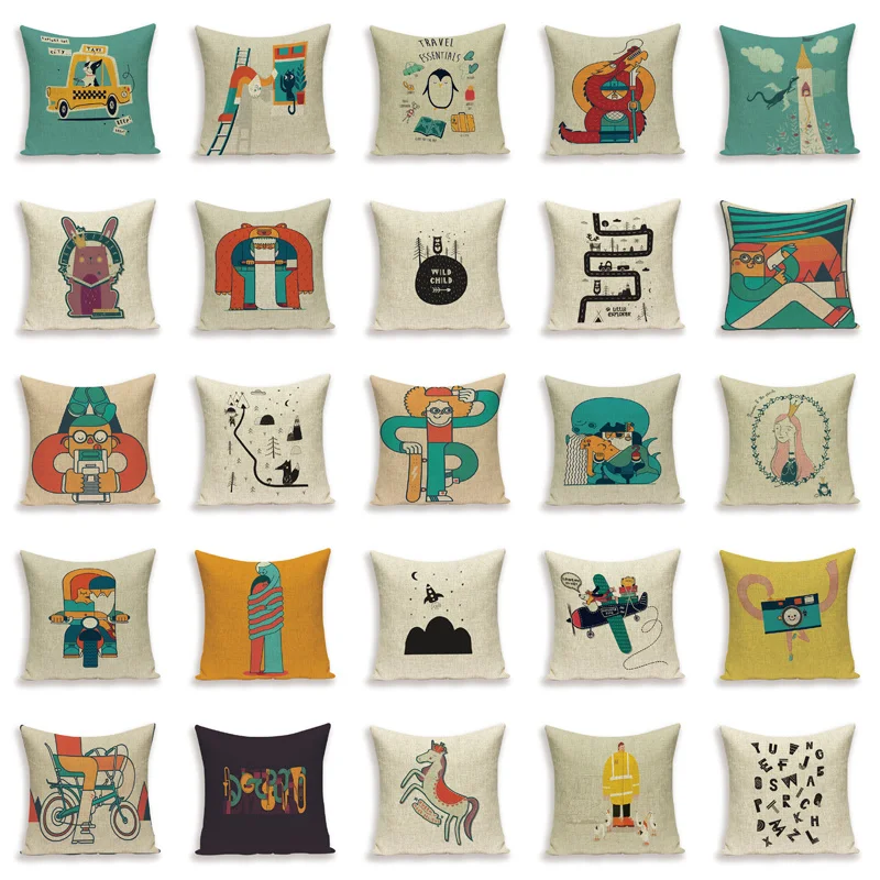 Чехол-наволочка с изображением единорога | Дом и сад