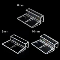 10 pcs 6mm8mm10mm fish tank acrylic clips lid cover support holder bracket clamp stand aquarium supplies