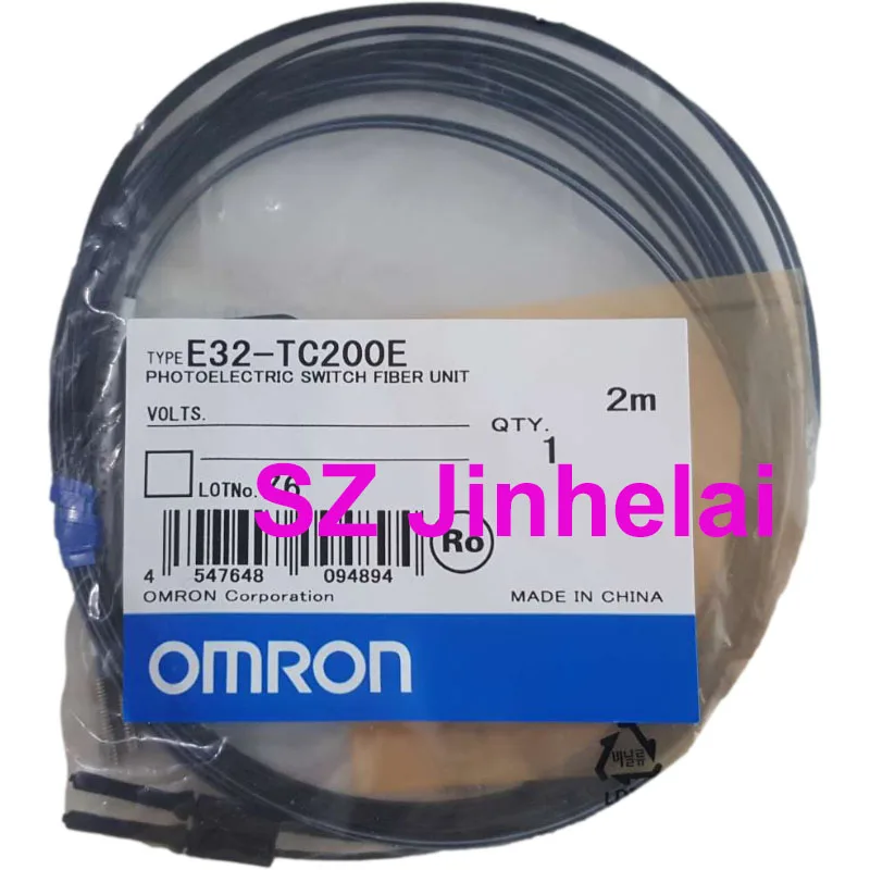 

OMRON E32-TC200E Authentic original Photoelectric Switch Fiber Unit 2M