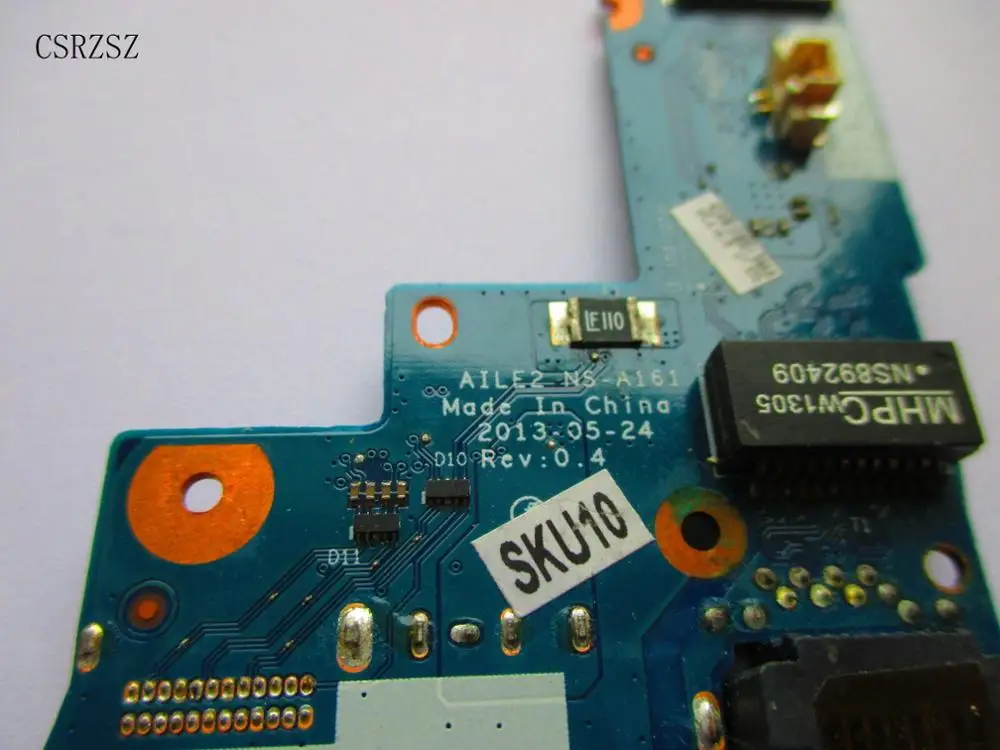 Оригинальная плата питания постоянного тока для ноутбука Lenovo E540 с кабелем CMOS NS A046