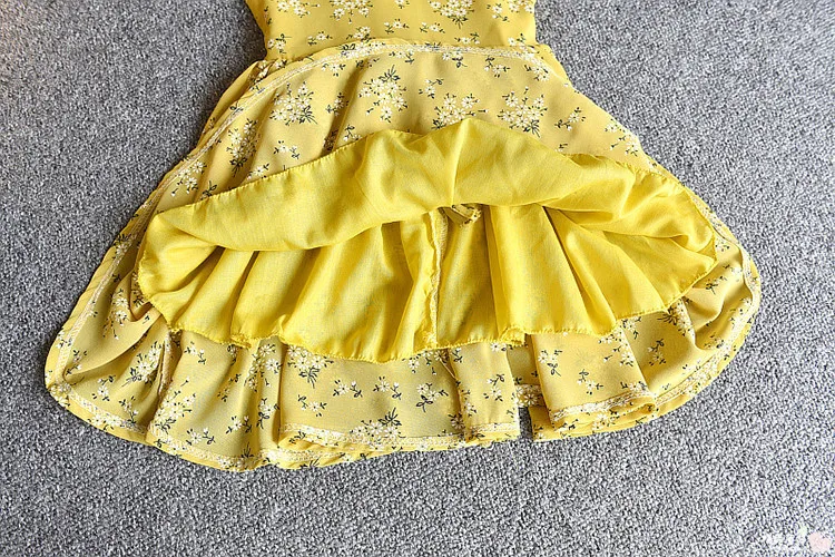 

2021korean Summer Girl Dresses Mesh Floral Sleeveless Baby Girl Dress+hat 2pcs Children Toddle Princess Clothes For Kids Of 2-7t