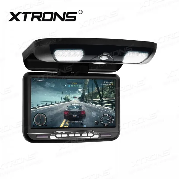 9 дюймовый автомобильный DVD плеер с креплением на крышу ИК/FM радио 2 шт.|roof mount dvd