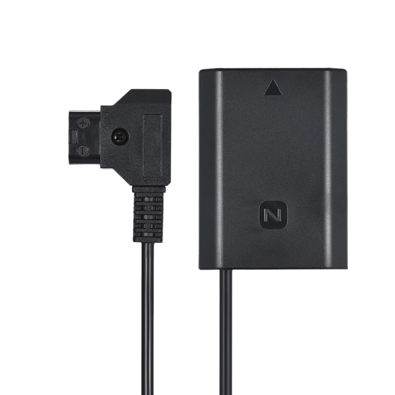 Hot 3C-For V-Mount/Anton Bauer D-Tap To NP-FZ100 DC Coupler Adapter Dummy Battery Sony A7III A9 A7RIII A7SIII |