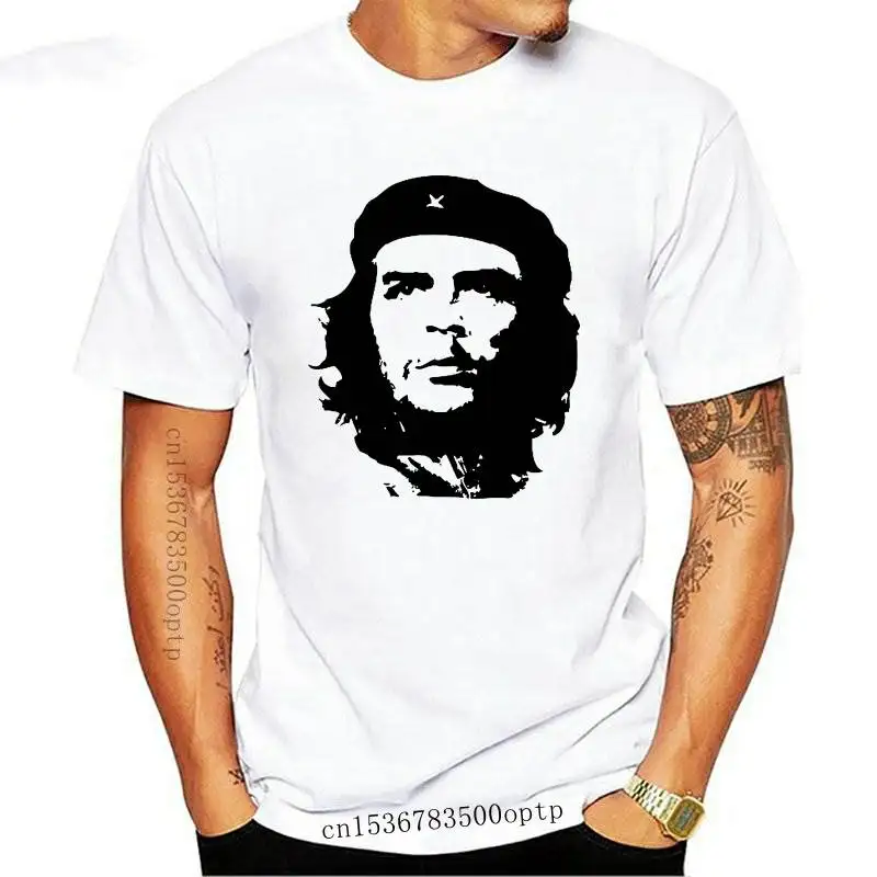 

Новинка 2021, дизайнерская женская футболка Che Guevara в стиле ретро, Модная креативная Женская белая футболка, крутые топы для девочек, футболки ...