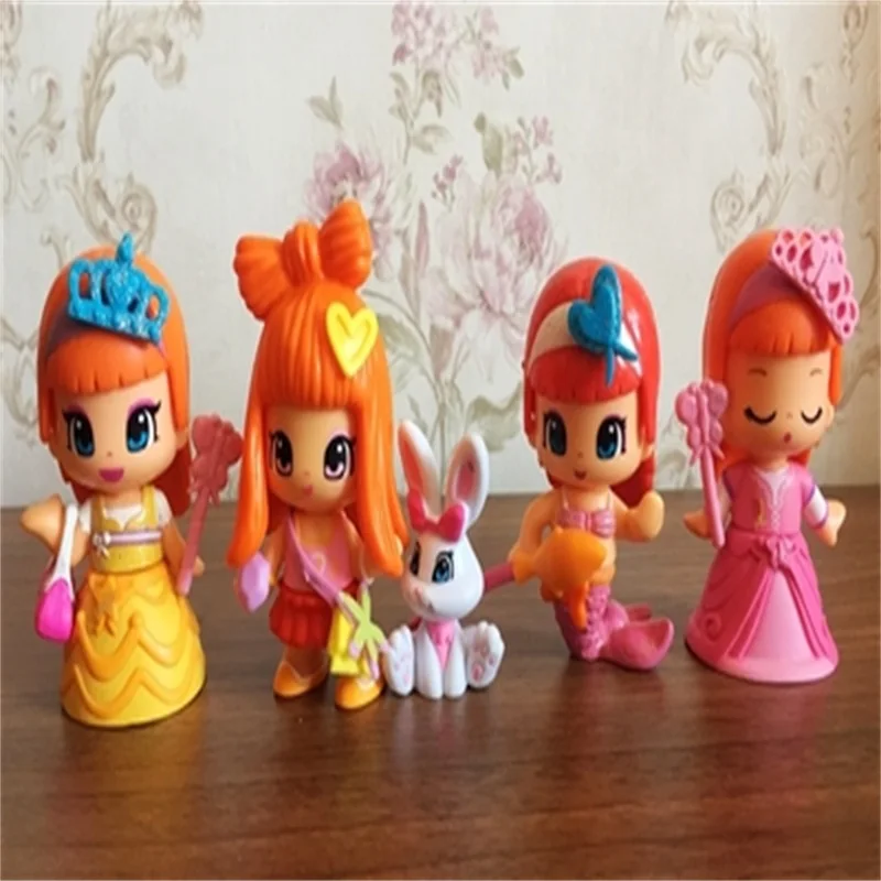 Высокое качество 1-15 шт./лот милые Boneca Pinypon ароматизированные куклы игрушки съемные детские экшн-игрушки Фигурки модные куклы для девочек