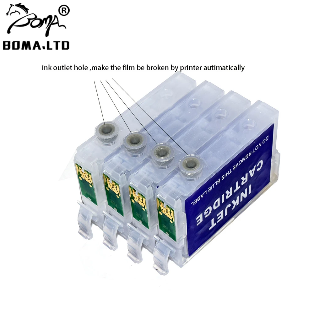 BOMA.LTD T129 сброс чипа ARC объемный чернильный картридж для EPSON WF-7515 WF-7525 WF-7015 WF-3010DW
