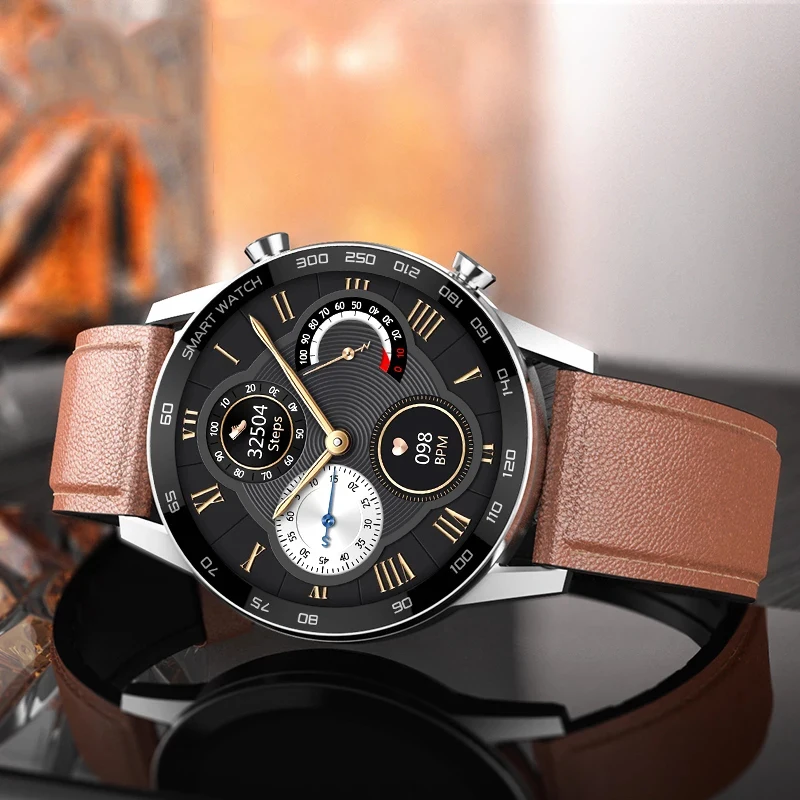 

2021 NO.1 DT95 Smartwatch Man IP68 Waterproof Bluetooth Call 360*360 ECG Heat Rate 1.3inch TFT Sleep Monitor VS L16 Smart Watch