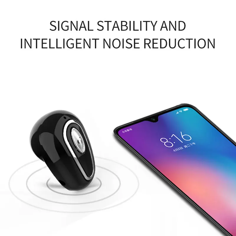 Беспроводные наушники Bluetooth V4.1 спортивные с микрофоном гарнитура Мини для всех