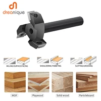 Строгальная фреза для древесины с 3 канавками, 35/60 мм, диаметр резки 8/12 мм#2