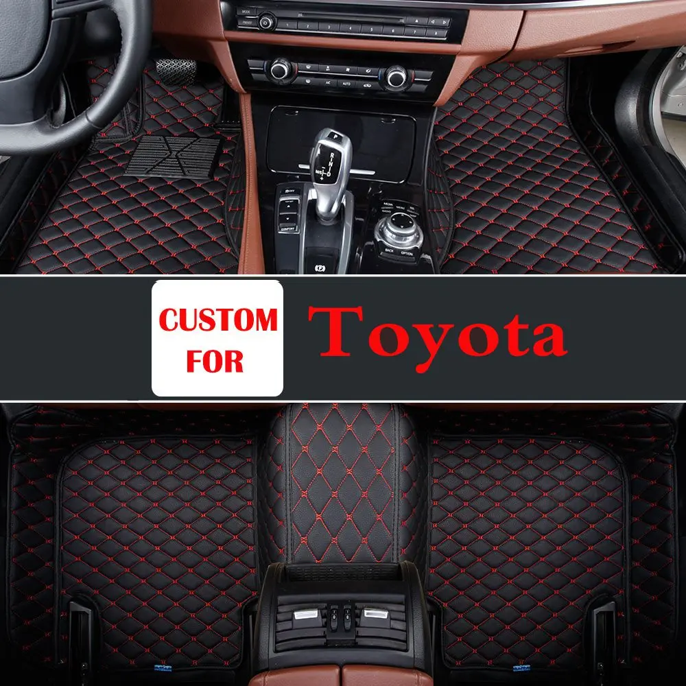 New Arrival 2017 Custom Fit Car Floor Mat Before And After Lining Waterproof Pad For Toyota Camry In 2012-2017 | Автомобили и