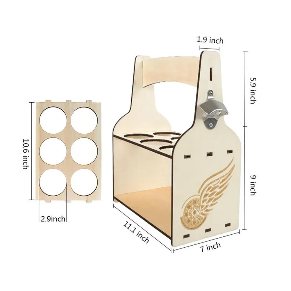 

Wood Wine Bottle Rack Rustic Alphabet Wooden Beer Bottle Stand for Home Kitchen Bar Beer Wine Bottle Storage