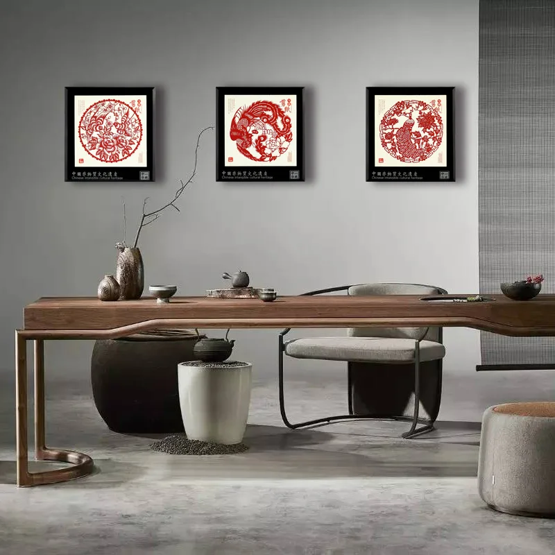 Фоторамка абстрактный рисунок на холсте украшение рамка настенная живопись