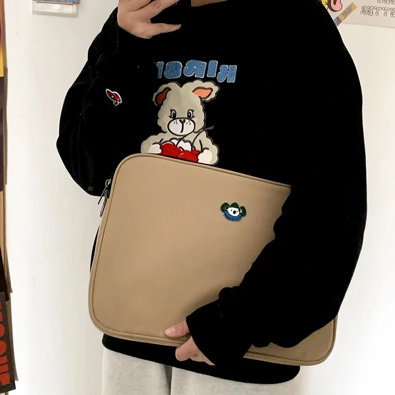 Ins Cartoon Laptop Tablet Case Liner Bag For Korean Fashion Ipad Pro 9.7 10.5 11 13 Inch Computer Cover Briefcase Pouch | Компьютеры и