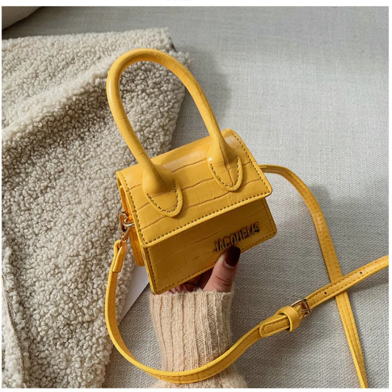 Миниатюрная женская сумка с крокодиловым узором новинка 2019 Крокодиловая Женская