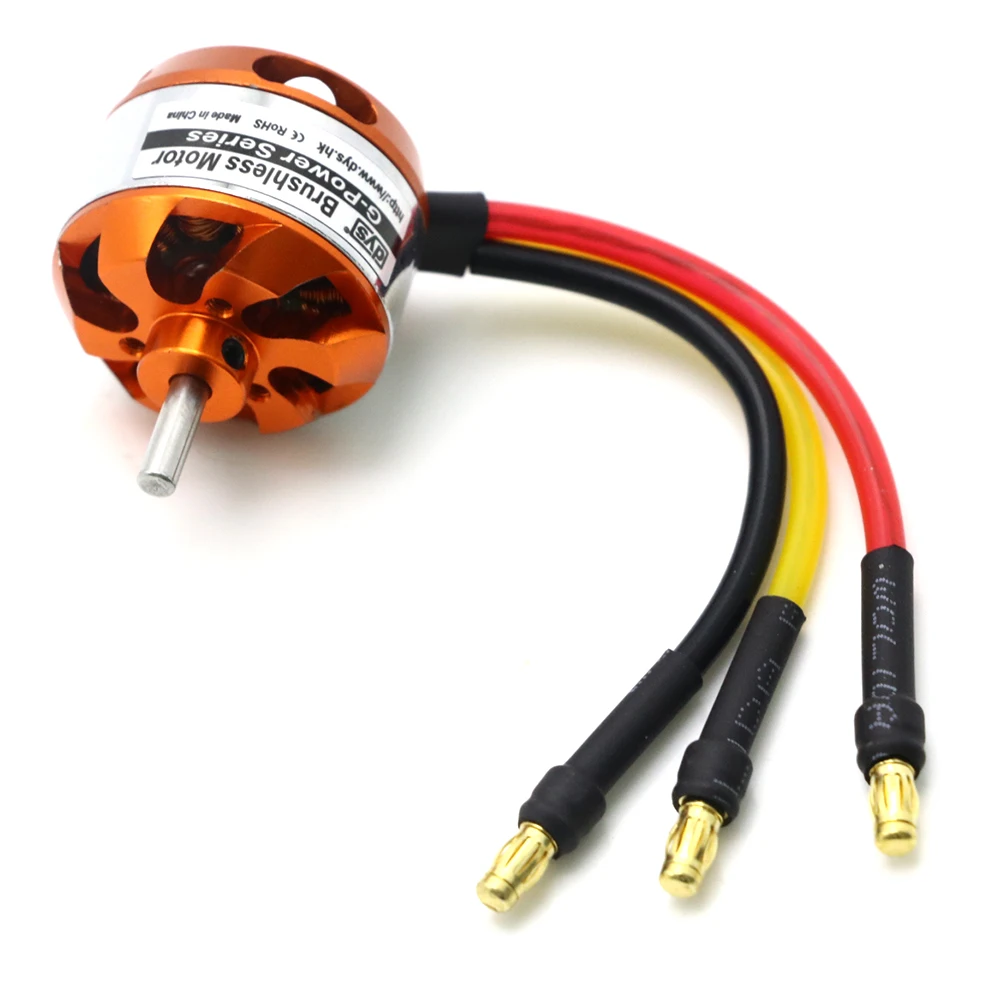 бесщеточный двигатель dys d2822 1100kv 1450kv 1800