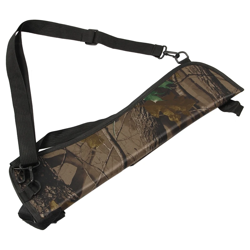 Portable Archery Quiver Arrow Holder Bow Back Side Waist Hanging Buckle Zip Pocket 58*17 cm | Спорт и развлечения