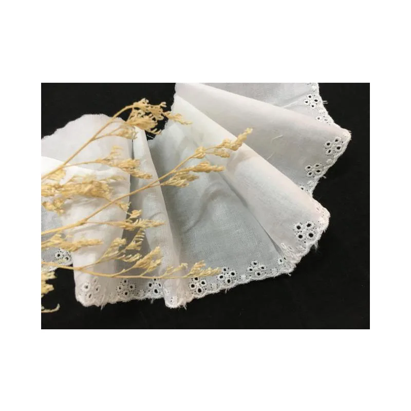 Вышитое кружево из хлопка ручной работы 7 см | Дом и сад