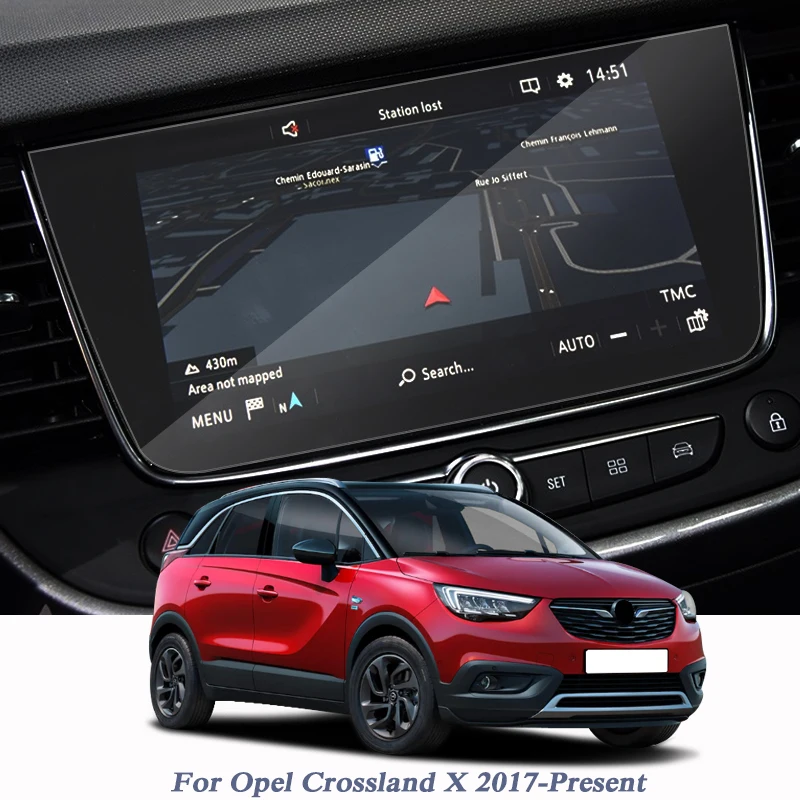 Автомобильный Стайлинг для Opel Crossland X 2017 настоящее gps навигационный экран