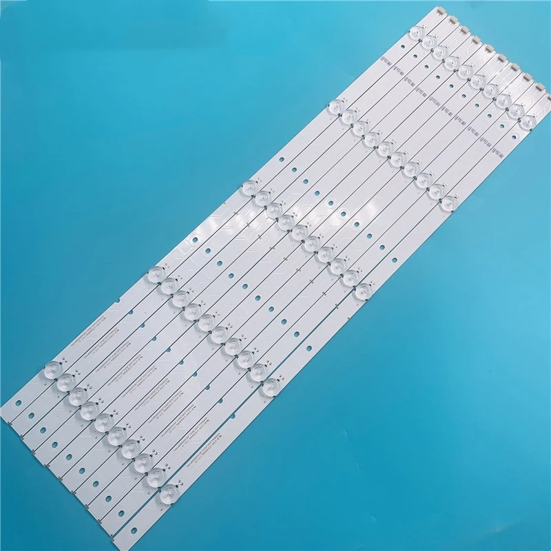 

10 шт./лот 100% новая светодиодная подсветка полосы для Hisense LED55EC320A LED55M5000U 55C270W SVH550AL2 & SVH550AL3 5LED (1led = 3v) 55,9 см