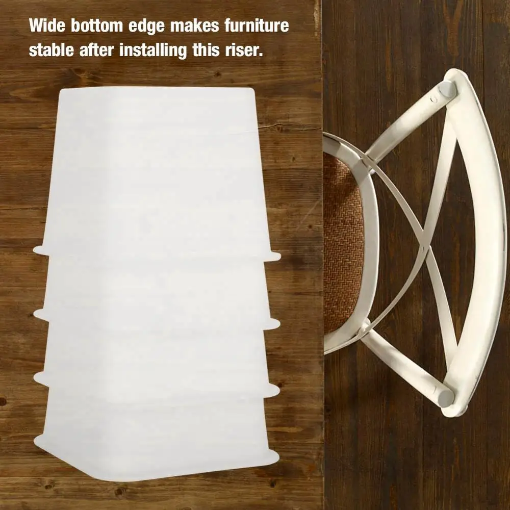 Пластиковый подъемник для мебели дивана стола инструмент увеличения роста ножек