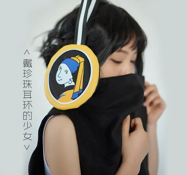 Kawaii портмоне для детей девушка ретро Рисунок Живопись модели сумки бумажник сумки Ван Гог маленькие Сумки из искусственной кожи для женщин
