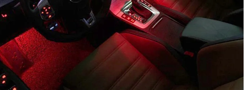 Светодиодный светильник для ног лампа освещение пространства для ног чип для VW Passat B7 CC Tiguan Golf mk6 GTI Touran Jetta